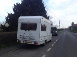 Swift 590RL  with bike rack