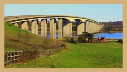 Orwell Bridge opened December 1982