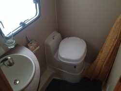 Toilet and Shower 