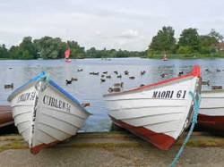 Hire boats on The Meare